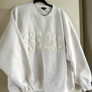 THE BAR SWEATSHIRT SIZE XXL OVERSIZED FIT